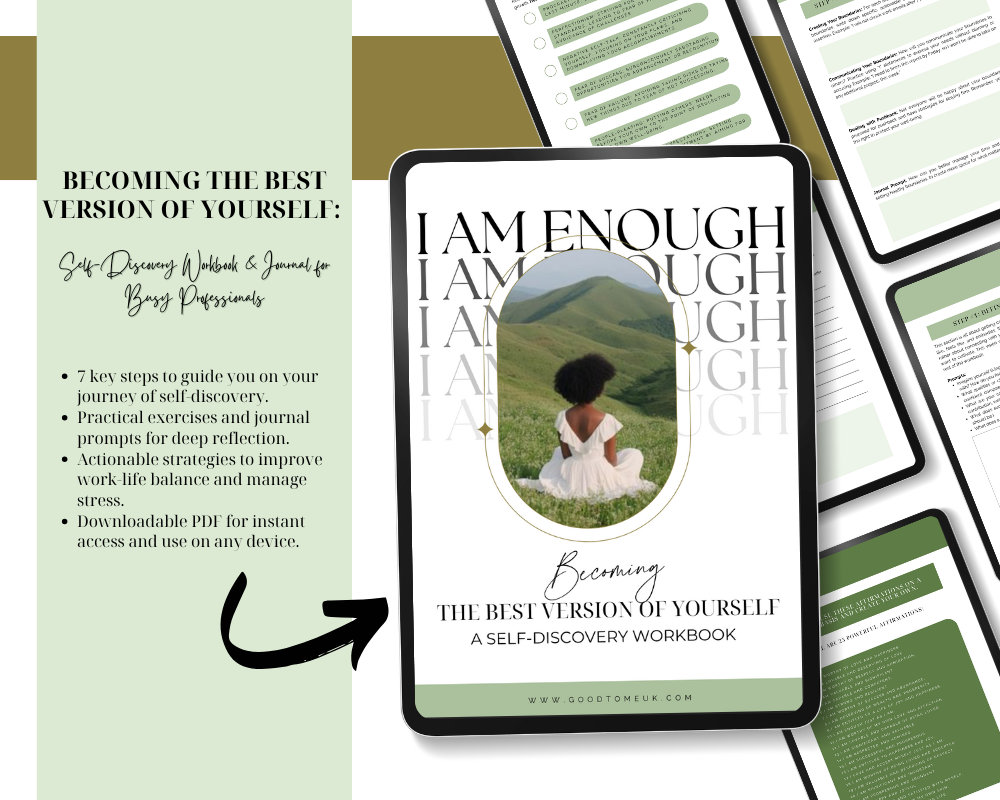 Becoming the Best Version of Yourself: Self-Discovery Workbook & Journal