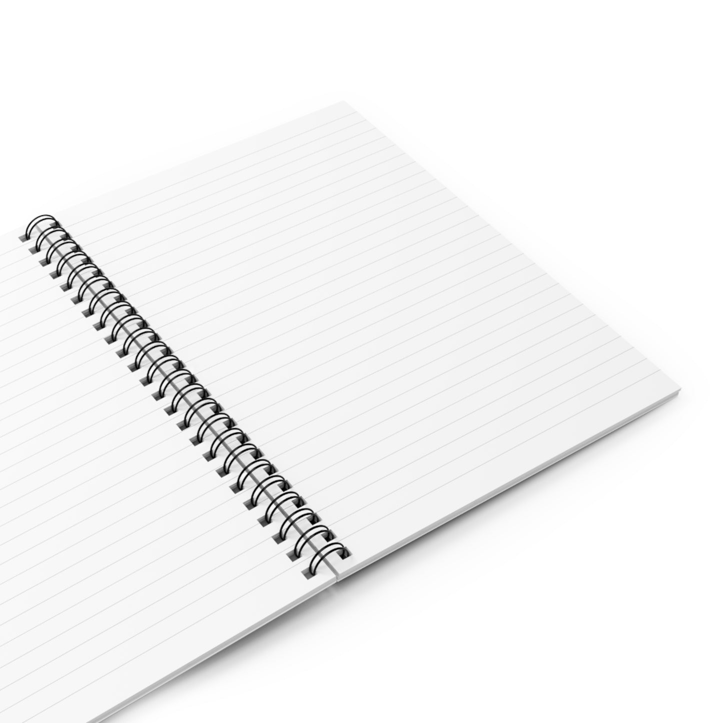 Green Notebook - Blank Ruled Line