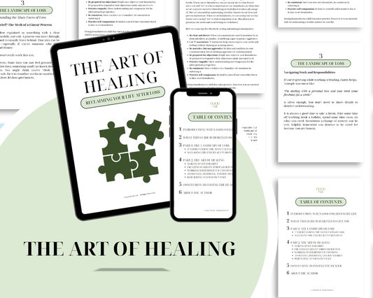 The Art of Healing: Reclaiming Your Life After Loss EBook