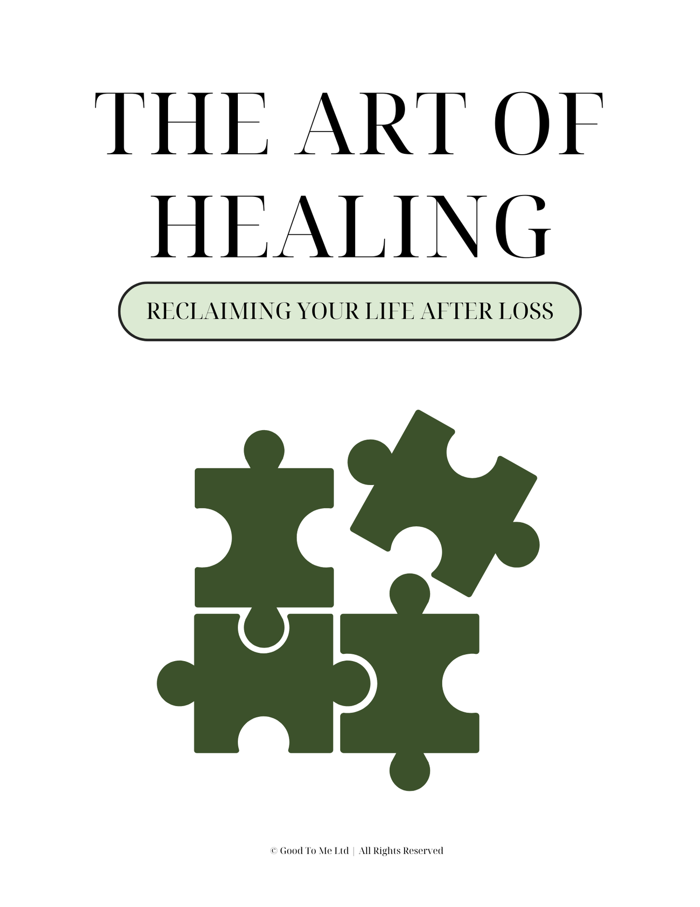 The Art of Healing: Reclaiming Your Life After Loss EBook